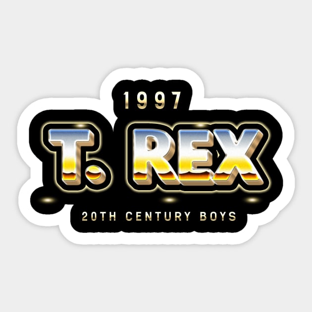 1997 Trex - 80s style text Sticker by Mudoroth